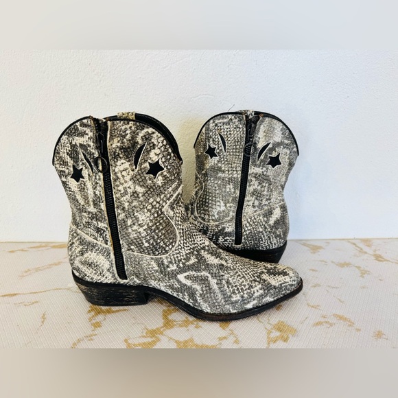 🔥🔥FINAL CLEARENCE🔥🔥 ZiGi ny Snake Western Ankle Boots - Picture 6 of 11